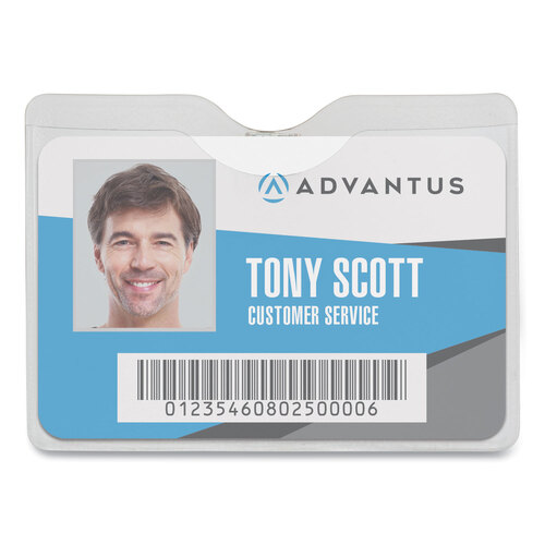 Advantus Security ID Badge Holders - Advantus 75412 BX - Betty Mills