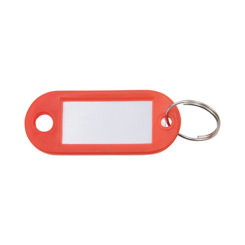 AVTKEY98018 - Advantus - Key Tags Label Window, 0.88 x 0.19 x 2, Red, 6/Pack