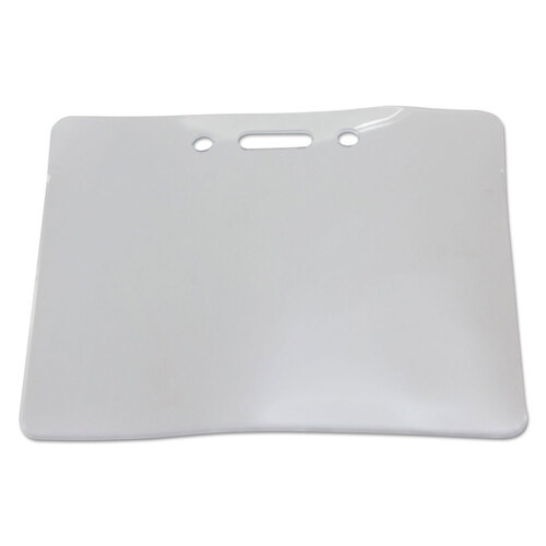 BAU47810 - Baumgartens - Sicurix Proximity Badge Holder, Horizontal, 4w x 3h, Clear, 50/Pack