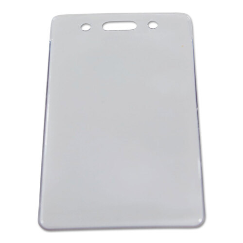 BAU47820 - Baumgartens - Sicurix Proximity Badge Holder, Vertical, 2 1/2w x 4 1/2h, Clear, 50/Pack