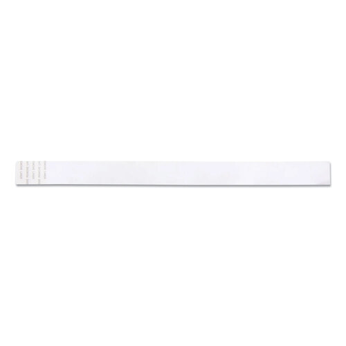 BAU85070 - Baumgartens - Security Wristbands, Sequentially Numbered, 10&quot; x 0.75&quot;, Yellow, 100/Pack