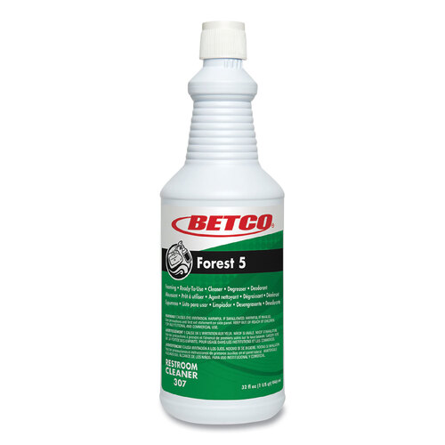 Forest 5, Mint Scent, 32 oz Bottle, 12/Carton Forest 5, Mint Scent, 32 oz Bottle, 12/Carton