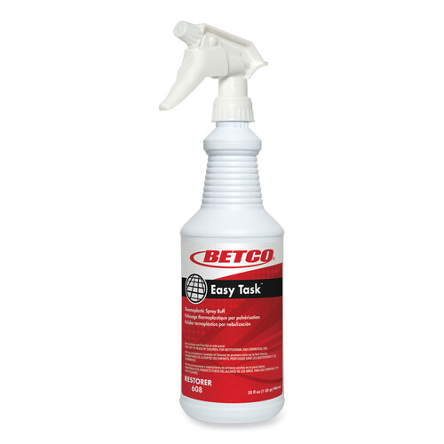 Easy Task Floor Finish, Clean Bouquet, 32 oz Bottle, 12/Carton Easy Task Floor Finish, Clean Bouquet, 32 oz Bottle, 12/Carton