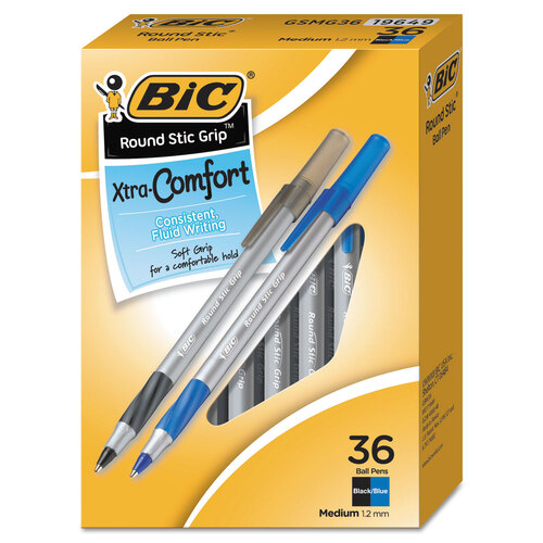 BIC® Cristal® Xtra Smooth Medium Ball Point Pens - Blue, 10 pk - Foods Co.