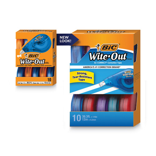 BIC® Wite-Out® Brand EZ Correct® Correction Tape - Bic WOTAP10 BX