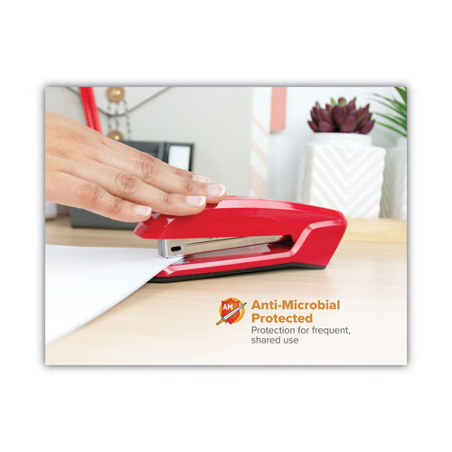 Bostitch Ascend Stapler 20-Sheet Capacity - Red