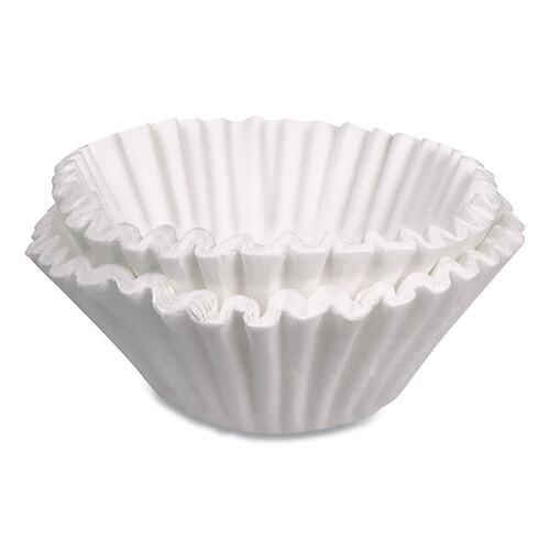 BUN00518 - Bunn - Coffee Filters, 12 Cup Size, Flat Bottom, 3,000/Carton