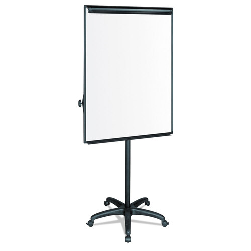 BVCEA4800055 - MasterVision - Silver Easy Clean Dry Erase Mobile Presentation Easel, 44&quot; to 75.25&quot; High