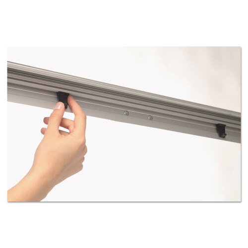 BVCFLX05102MV - MasterVision - Telescoping Tripod Display Easel, Adjusts 38&quot; to 69&quot; High, Metal, Silver