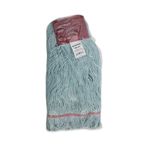 BWK1400LCT - Boardwalk - EchoMop with Looped-End Wet Head, Synthetic/Cotton, Large, Blue, 12/Carton