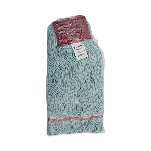 BWK1400LEA - Boardwalk - EchoMop with Looped-End Wet Head, Synthetic/Cotton, Large, Blue