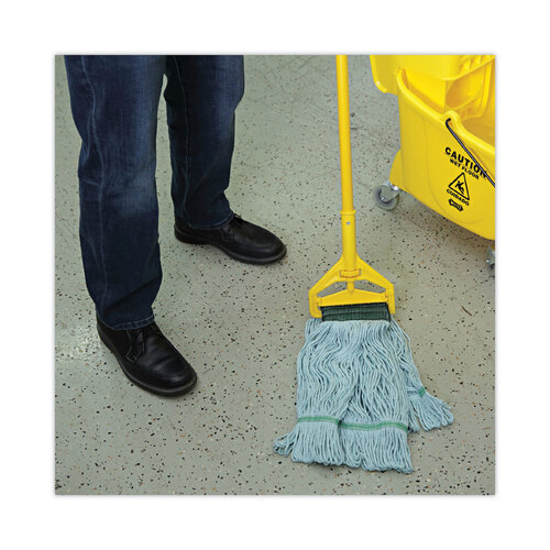 BWK1400MCT - Boardwalk - EchoMop with Looped-End Wet Head, Synthetic/Cotton, Medium, Blue, 12/Carton