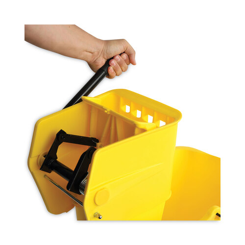 BWK2635COMBOYEL - Unisan - Pro-Pac&trade; Side-Squeeze Wringer/Bucket Combo