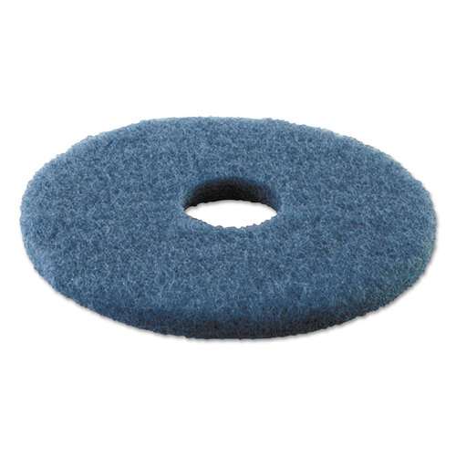 BWK4013BLU - Premiere Pads - Standard 13-Inch Diameter Scrubbing Floor Pads, Blue