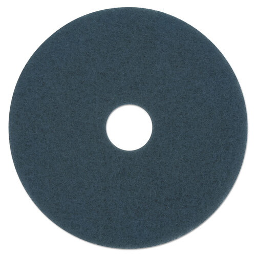 BWK4013BLU - Premiere Pads - Standard 13-Inch Diameter Scrubbing Floor Pads, Blue