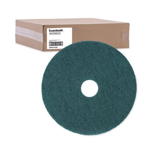 BWK4018GRE - Premiere Pads - Standard 18-Inch Diameter Heavy-Duty Scrubbing Floor Pads, Green