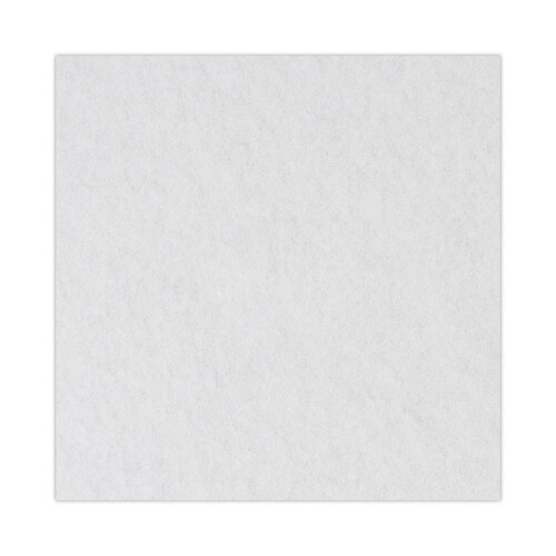 BWK4019WHI - Boardwalk - Standard Floor Pads, 19" dia, White, 5/Carton