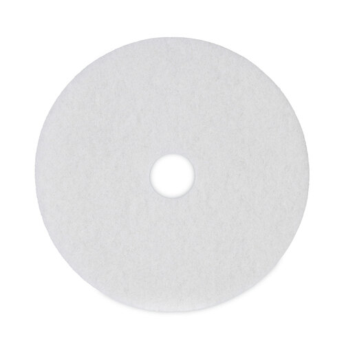 BWK4019WHI - Boardwalk - Standard Floor Pads, 19" dia, White, 5/Carton