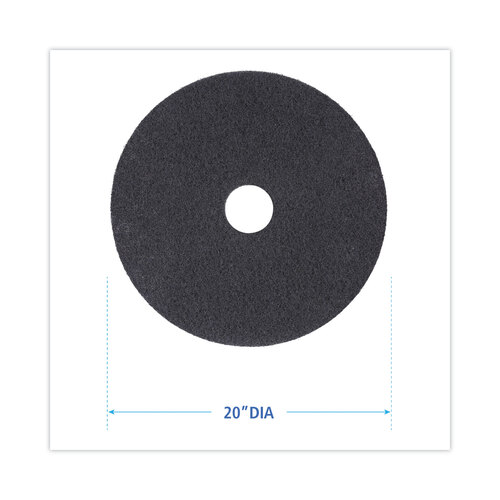 BWK4020HIP - Boardwalk - Standard 19-Inch Diameter High Performance Stripping Floor Pads