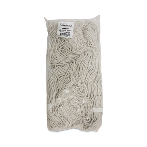 BWK4024CCT - Unisan - Pro Loop Web/Tailband Wet Mop Head, Cotton, 12/Carton