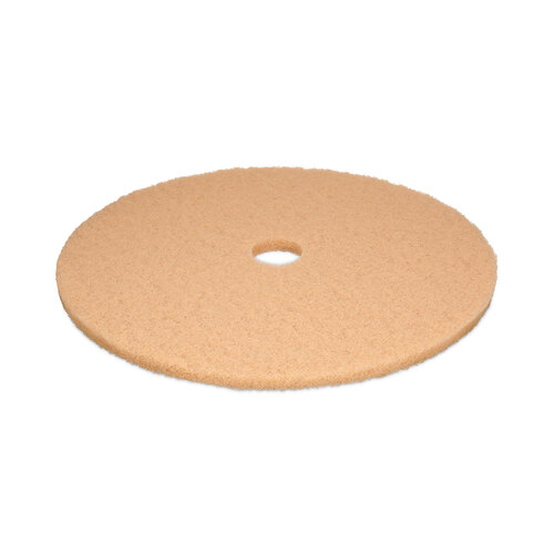 BWK4027ULT - Boardwalk - Burnishing Floor Pads, 27&quot; Diameter, Tan, 5/Carton