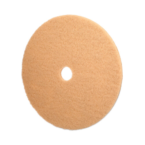 BWK4027ULT - Boardwalk - Burnishing Floor Pads, 27&quot; Diameter, Tan, 5/Carton