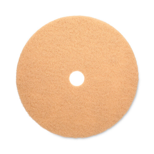 BWK4027ULT - Boardwalk - Burnishing Floor Pads, 27&quot; Diameter, Tan, 5/Carton