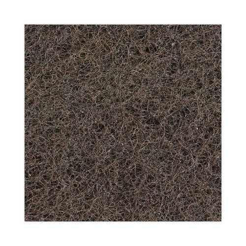BWK403 - Boardwalk - Heavy-Duty Brown Pads, 4 x 10, 20/Carton
