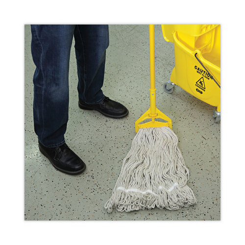 BWK424CEA - Boardwalk - Pro Loop Web/Tailband Wet Mop Head, Cotton, 24oz, White