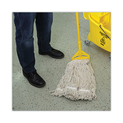 BWK432C - Unisan - Mop Head, Pro Loop Web/Tailband, Premium Standard Head, Cotton, 32-Oz., White