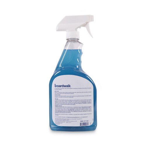 BWK47112AEA - Boardwalk - Boardwalk Industrial Strength Glass Cleaner with Ammonia, 32 oz Trigger Bottle