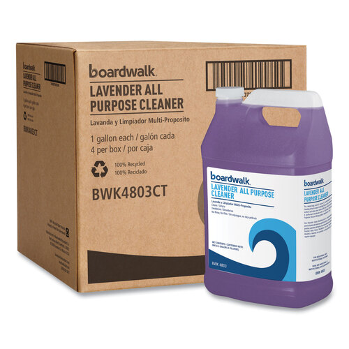 BWK4803 - BOARDWALK - All Purpose Cleaner, Lavender Scent, 1 gal Bottle, 4/Carton