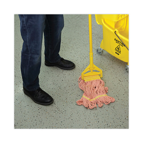 BWK501OR - Unisan - Mop Head, Super Loop Head, Cotton/Synthetic Fiber, Small, Orange