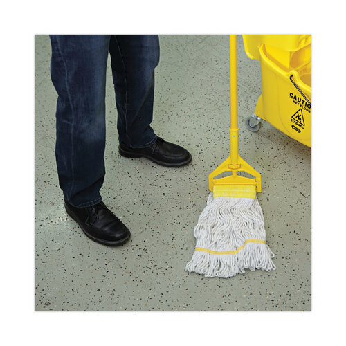 BWK501WH - Unisan - Mop Head, Super Loop Head, Cotton/Synthetic Fiber, Small, White