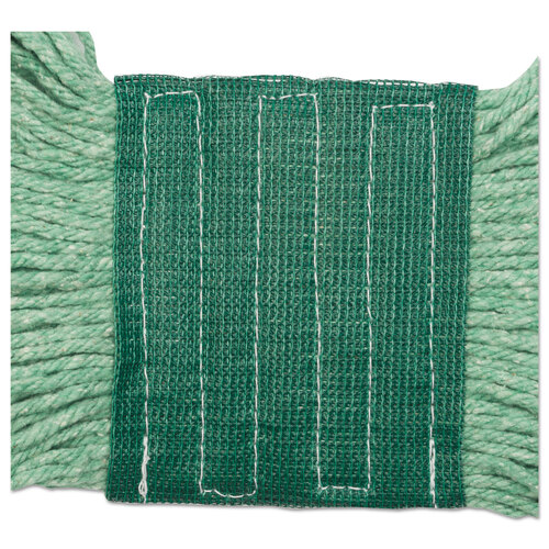 BWK502GNEA - Boardwalk - Super Loop Wet Mop Head, Cotton/Synthetic Fiber, 5&quot; Headband, Medium Size, Green