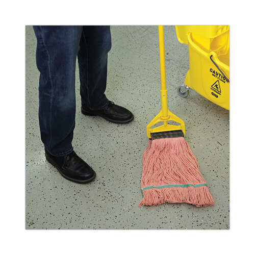 BWK502OR - Unisan - Super Loop Wet Mop Heads, Cotton/Synthetic, Medium Size, Orange