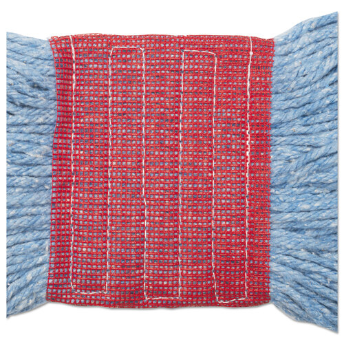 BWK503BLEA - Boardwalk - Super Loop Wet Mop Head, Cotton/Synthetic Fiber, 5&quot; Headband, Large Size, Blue