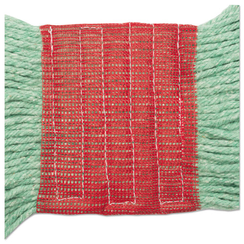 BWK503GNCT - Boardwalk - Super Loop Wet Mop Head, Cotton/Synthetic Fiber, 5&quot; Headband, Large Size, Green, 12/Carton