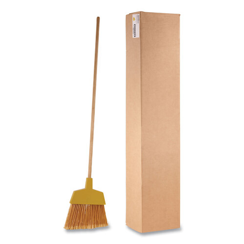 BWK932ACT - Boardwalk - Boardwalk Angler Broom, 53" Handle, Yellow, 12/Carton