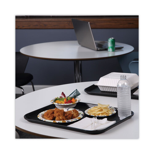 BWKDEER9PLT - Boardwalk - Deerfield Printed Paper Plates, 9&quot; dia, Coated/Soak Proof, Multicolor, 125/Pack, 8 Packs/Carton