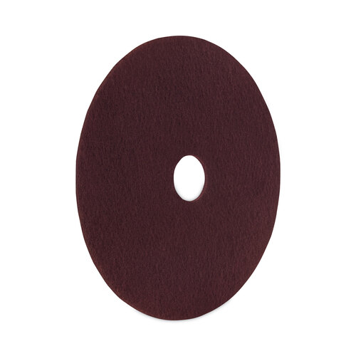 BWKSPP20 - Boardwalk - Deep Scrub Pads, 20&quot; Diameter, Maroon, 10/Carton