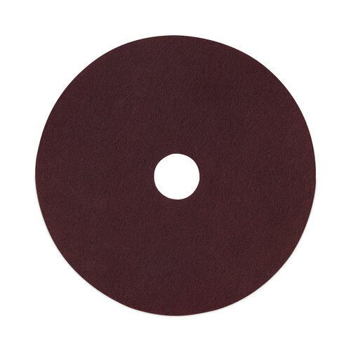 BWKSPP20 - Boardwalk - Deep Scrub Pads, 20&quot; Diameter, Maroon, 10/Carton