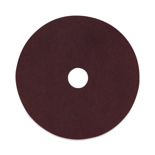 BWKSPP20 - Boardwalk - Deep Scrub Pads, 20&quot; Diameter, Maroon, 10/Carton