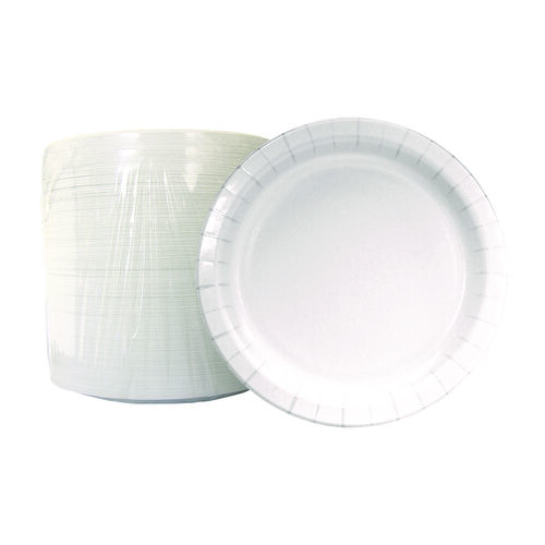BWKWH6PLT - BOARDWALK - Paper Dinnerware, Plate, 6&quot; dia, White, 1,000/Carton