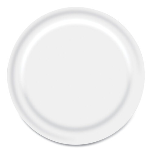 BWKWH6PLT - BOARDWALK - Paper Dinnerware, Plate, 6&quot; dia, White, 1,000/Carton