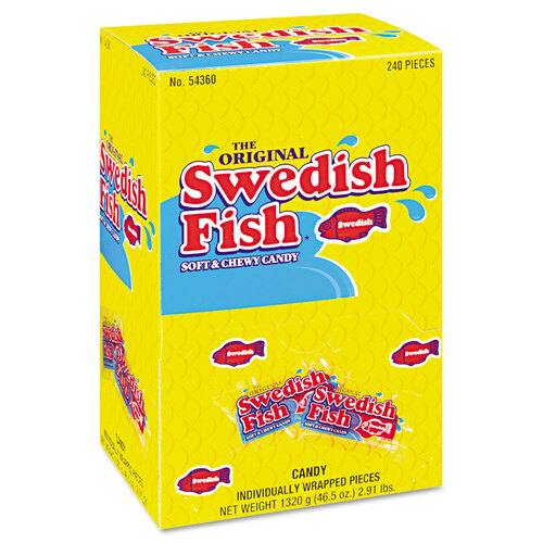 CDB43146 - Cadbury Adams - Grab-and-Go Candy Snacks In Reception Box, 240-Pieces/Box