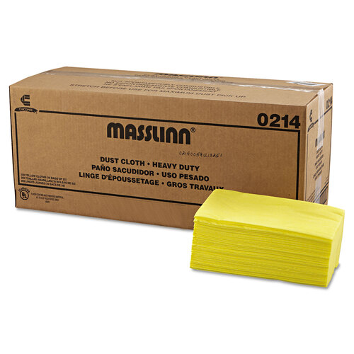 CHI0214 - Chicopee - Masslinn Dust Cloths, 24 x 40, Yellow, 25/Bag, 10 Bags/Carton