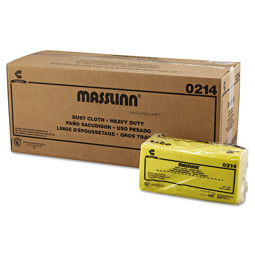 CHI0214 - Chicopee - Masslinn Dust Cloths, 24 x 40, Yellow, 25/Bag, 10 Bags/Carton