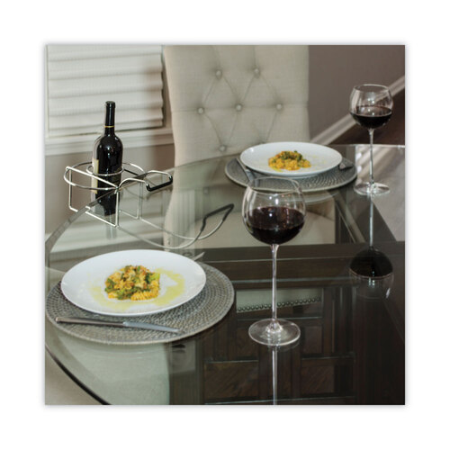 CLI20014 - C-Line Products - Wine By Your Side, Steel Frame/Red Wine Adapter/Ice Bucket, 161.06 cu in, Stainless Steel