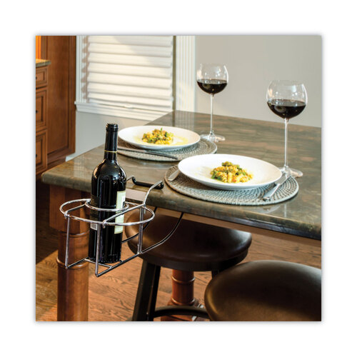 CLI20014 - C-Line Products - Wine By Your Side, Steel Frame/Red Wine Adapter/Ice Bucket, 161.06 cu in, Stainless Steel